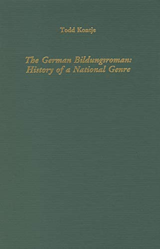 9781879751538: The German Bildungsroman: History of a Genre: 8 (Literary Criticism in Perspective)