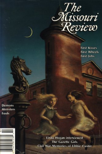 9781879758117: The Missouri Review First Kisses First Wheels First Jobs (Volume XVII Number 2)