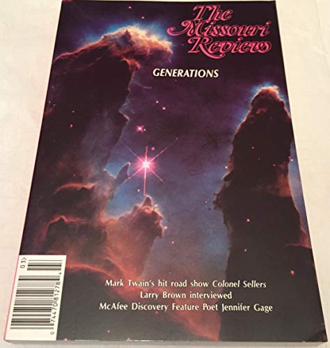 Stock image for The Missouri Review Volume XVIII Number 3: Generations for sale by HPB-Ruby