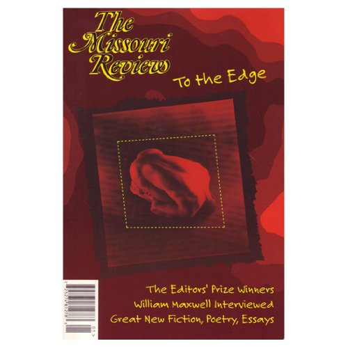 Imagen de archivo de The Missouri Review (To the Edge) Volume XIX Number 1 1996 a la venta por Wonder Book