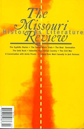 Stock image for The Missouri Review. for sale by ThriftBooks-Dallas