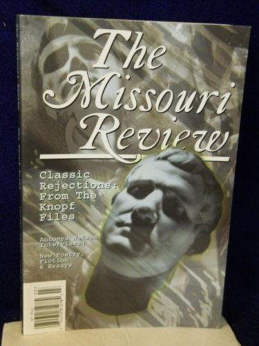 Beispielbild fr Missouri Review, The: Volume XXIII Number 3, 2000 zum Verkauf von Dunaway Books