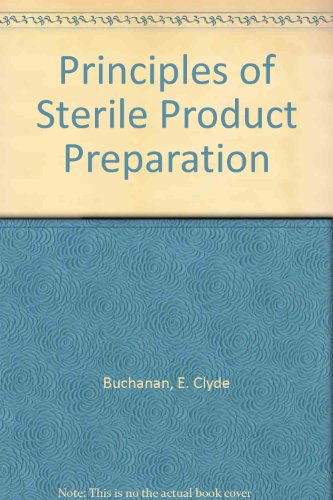 Imagen de archivo de Principles of Sterile Product Preparation a la venta por HPB-Red