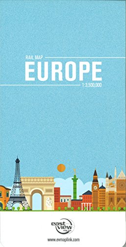 Stock image for Rail Map of Europe with Ferry Routes for sale by Ergodebooks