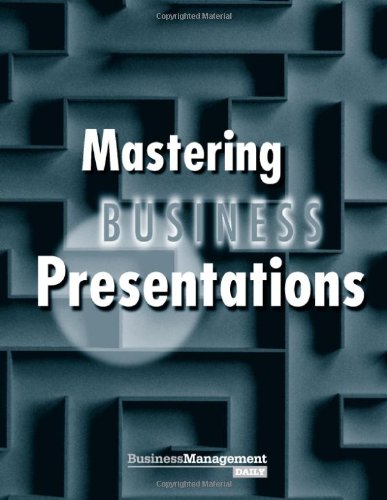 9781880024539: Title: Mastering Business Presentations