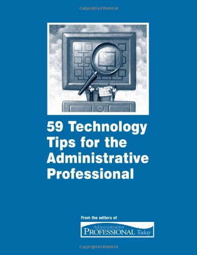 Stock image for 59 Technology Tips for the Administrative Professional for sale by SecondSale