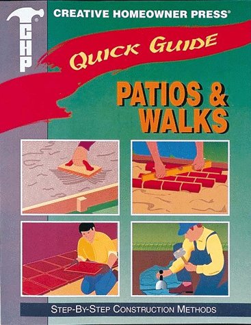 Imagen de archivo de Quick Guide : Patios and Walks a la venta por Better World Books
