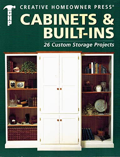 9781880029411: Cabinets & Built-Ins: 26 Custom Storage Projects