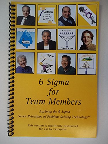 Imagen de archivo de Six Sigma for Team Members a la venta por Red's Corner LLC