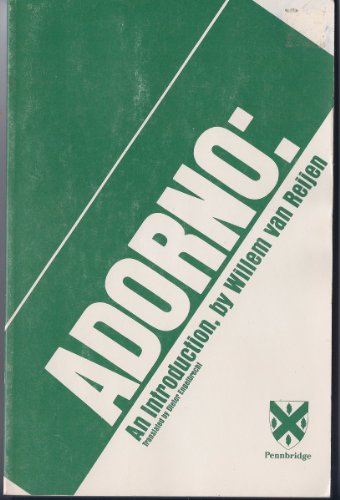 Beispielbild fr Adorno: An Introduction zum Verkauf von Saucony Book Shop