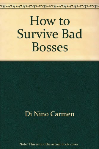 Stock image for How to Survive Bad Bosses for sale by POQUETTE'S BOOKS