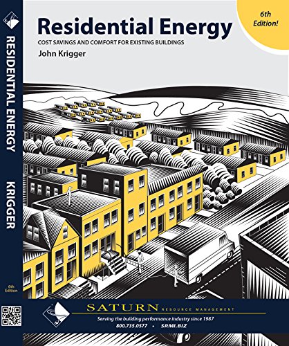 Stock image for Residential Energy Cost Savings and Comfort for Existing Buildings, 6th Ed for sale by BooksRun