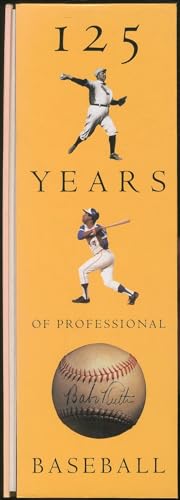 Imagen de archivo de 125 Years of Professional Baseball a la venta por Wonder Book