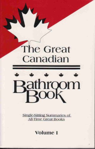 Stock image for Great Canadian Bathroom Book for sale by Better World Books
