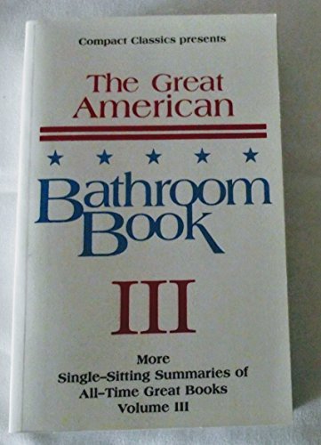 Beispielbild fr The Great American Bathroom Bo zum Verkauf von SecondSale