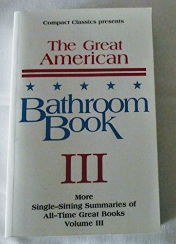 Stock image for Great American Bathroom for sale by Better World Books