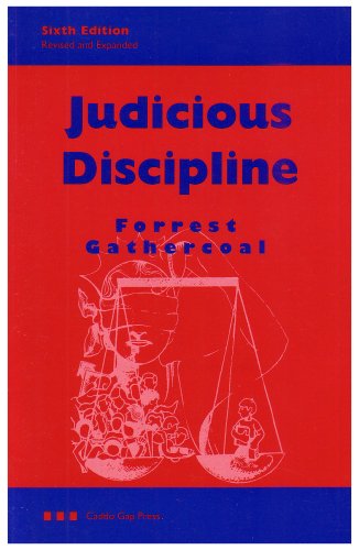 Imagen de archivo de Judicious Discipline a la venta por Better World Books