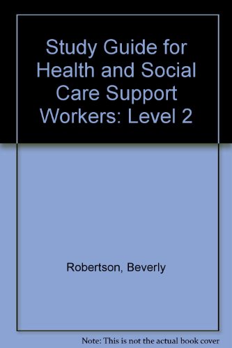 9781880246047: Study Guide for Health and Social Care Support Workers: Level 2