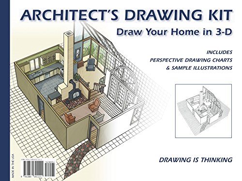 Beispielbild fr Architects Drawing Kit: Draw Your Home in 3-D zum Verkauf von Goodwill Books