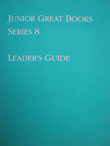 9781880323366: Junior Great Books-Series 8, Leader's Guide