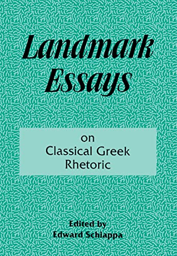 Imagen de archivo de Landmark Essays on Classical Greek Rhetoric: Volume 3 a la venta por Chiron Media