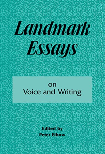 Imagen de archivo de Landmark Essays on Voice and Writing: Volume 4 (Landmark Essays Series) a la venta por SecondSale
