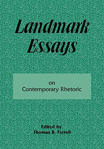 9781880393109: Landmark Essays on Contemporary Rhetoric: Volume 15 (Landmark Essays Series)