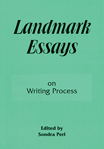 Landmark Essays on Writing Process: Volume 7 (Landmark Essays Series) (9781880393130) by Perl, Sondra