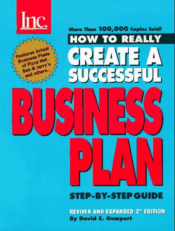 Imagen de archivo de How to Really Create a Successful Business Plan a la venta por Better World Books