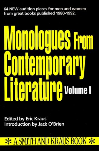 Beispielbild fr Monologues from Contemporary Literature (1) zum Verkauf von HPB-Ruby