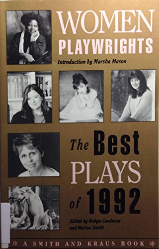 Beispielbild fr Women Playwrights: The Best Plays of 1992 zum Verkauf von More Than Words