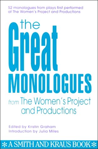 Stock image for The Great Monologues from the Women's Project for sale by ThriftBooks-Atlanta
