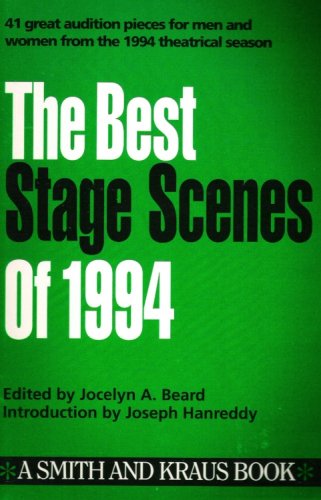 Beispielbild fr The Best Stage Scenes of 1994 zum Verkauf von WorldofBooks