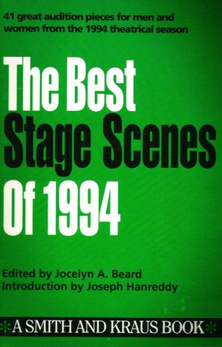 Stock image for The Best Stage Scenes of 1994 for sale by Ergodebooks