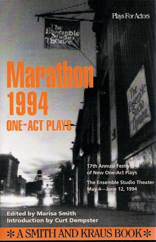 Beispielbild fr Est Marathon 94: The Complete One Act Plays (Contemporary playwrights) zum Verkauf von AwesomeBooks