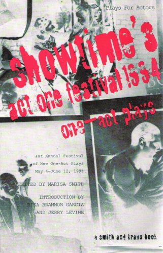 Imagen de archivo de Act One Festival '94 : One-Act Plays a la venta por Better World Books