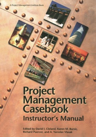 Beispielbild fr Project Management Casebook zum Verkauf von HPB-Red