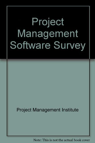 Beispielbild für Project Management Software Survey zum Verkauf von Discover Books