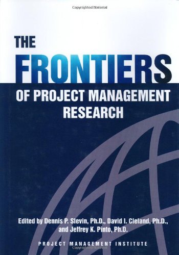 Beispielbild fr The Frontiers of Project Management Research zum Verkauf von Ammareal