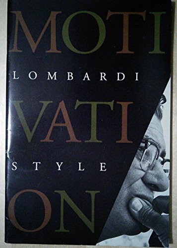 Stock image for Motivation Lombardi Style for sale by Better World Books