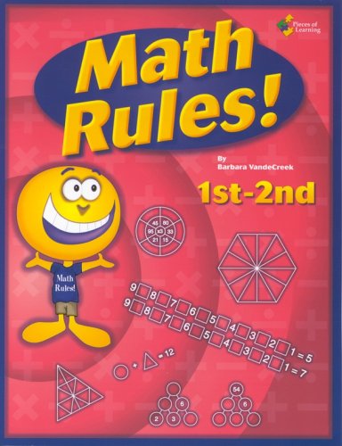 Imagen de archivo de Math Rules, 1st - 2nd a la venta por Better World Books