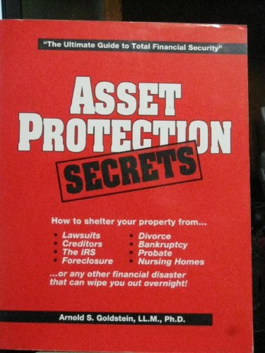 Imagen de archivo de Asset Protection Secrets a la venta por Half Price Books Inc.