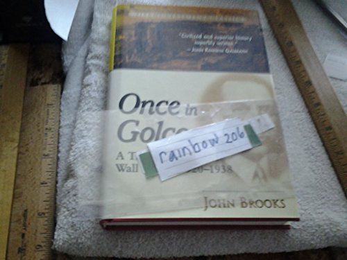 9781880559857: Once in Golconda: A True Drama of Wall Street 1920-1938