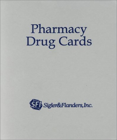 9781880579374: Pharmacy Drug Cards (300 Cards with Binder)