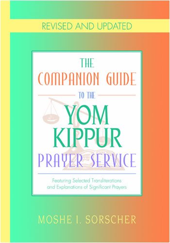 Imagen de archivo de Comp. Guide to the Yom Kippur Prayer Service (Companion Guides) a la venta por Once Upon A Time Books