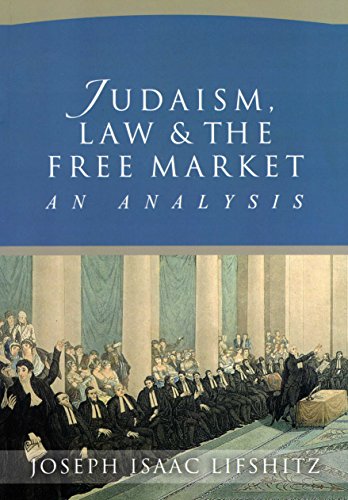 Imagen de archivo de Judaism, Law & the Free Market: An Analysis a la venta por ThriftBooks-Atlanta