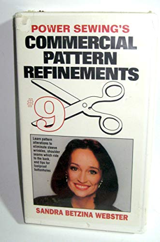 9781880630112: Commercial Pattern Refinements: Power Sewing - Video #9 [VHS]