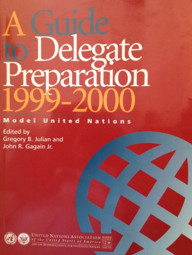 Stock image for Guide to Delegate Preparation 2000-2001 for sale by Betterbks/ COSMOPOLITAN BOOK SHOP