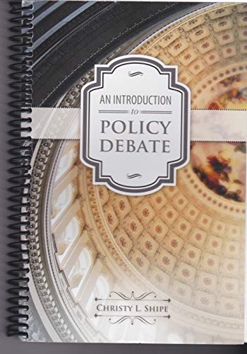 Imagen de archivo de An Introduction to Policy Debate a la venta por GF Books, Inc.
