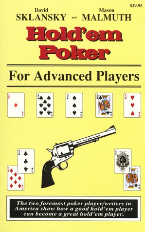 Beispielbild fr Hold 'em Poker for Advanced Players zum Verkauf von Once Upon A Time Books